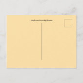 先住民アメリカンウーマン&レイヴンはっきりしたヴィンテージウェスタン ポストカード (裏面)