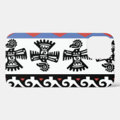 先住民アメリカンエスニックイラストレーション Case-Mate iPhoneケース (裏面 (横))