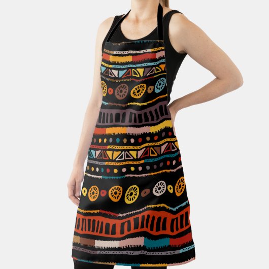 先住民アメリカンエッセンス:民族ヴィンテージ エプロン (インサイチュ)