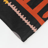 先住民アメリカンエッセンス：民族ヴィンテージ フリースブランケット (角)