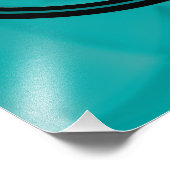 先住民アメリカンオルカホエールターコイズ フォトプリント            (角)