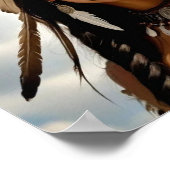 先住民アメリカンガールウォリアー ポスター (角)