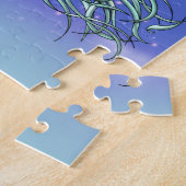 先住民アメリカンガールカラフルスカイ ジグソーパズル (側面)