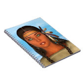 先住民アメリカンガール ノートブック (右側)