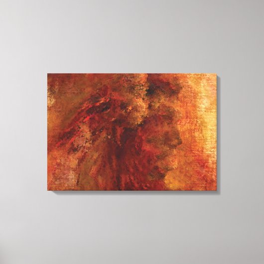 先住民アメリカンキャンバスラップウォールデコール キャンバスプリント (正面)