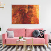 先住民アメリカンキャンバスラップウォールデコール キャンバスプリント (インサイチュ (リビング))