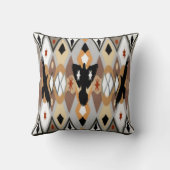 先住民アメリカンクロウピローズ クッション (裏面)