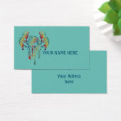 先住民アメリカンココペリホエールドリームキャッチャー1 (デスク)