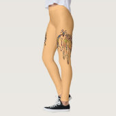 先住民アメリカンココペリホエールドリームキャッチャー2 レギンス (左)