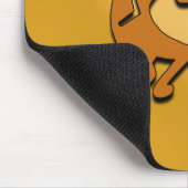 先住民アメリカンココペリミュージカルメリーメーカー マウスパッド (コーナー)