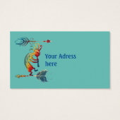 先住民アメリカンココペリ2羽1 (裏面)