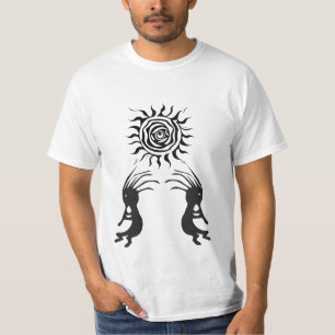 先住民アメリカンココペリTシャツ Tシャツ