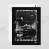 先住民アメリカンコラージュ ポストカード (正面/裏面)