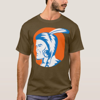 先住民アメリカンコーストサリッシュ4 Tシャツ