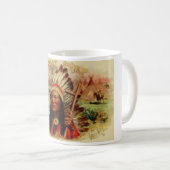 先住民アメリカンコーヒーマグ コーヒーマグカップ (正面右)