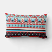 先住民アメリカンサウスウエスト装飾装飾用クッション/ ランバークッション (裏面)