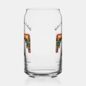 先住民アメリカンサンダーバード編集可能文字 ガラス缶 (右)