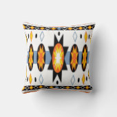 先住民アメリカンサンパターンピロー クッション (裏面)