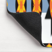 先住民アメリカンサンパターンマウスパッド マウスパッド (コーナー)