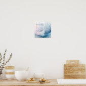 先住民アメリカンシェイエン祈りの言葉フォーピース ポスター (キッチン)