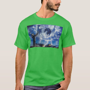 先住民アメリカンシャーマンコールサンダー Tシャツ
