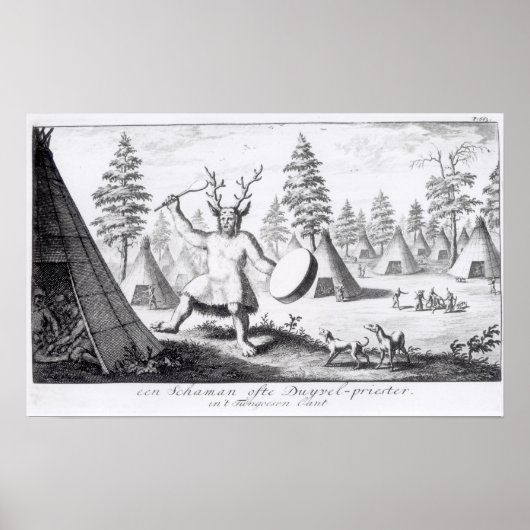 先住民アメリカンシャーマン ポスター (正面)