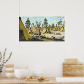 先住民アメリカンシャーマン ポスター (キッチン)