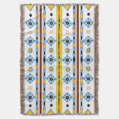 先住民アメリカンショショーン スローブランケット (正面縦)