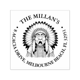 先住民アメリカンショックテーマ セルフインキングスタンプ