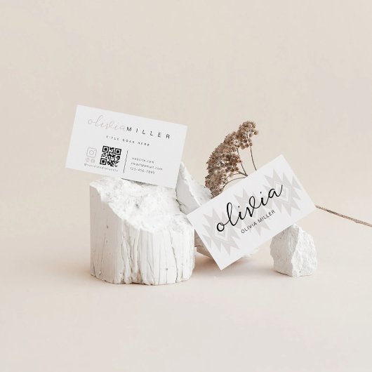 先住民アメリカンシンボル先住民QRコード 名刺