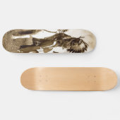 先住民アメリカンスケートボード スケートボード (横)