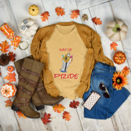 先住民アメリカンスティルアヤシカートゥーン Tシャツ