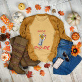 先住民アメリカンスティルヒアヤシャカートゥーングレー Tシャツ