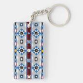 先住民アメリカンスーキーチェーン キーホルダー (裏面)