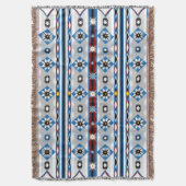 先住民アメリカンスー スローブランケット (正面縦)