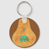 先住民アメリカンズニベアアイコン キーホルダー (裏面)