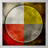 先住民アメリカンセイクリッドフープ ポスター (正面)