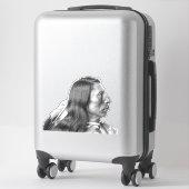 先住民アメリカンダイカット車デカールシール シール (スーツケース)