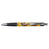 先住民アメリカンチーフオンワイルドランドスケープサンセットペン ボールペン (裏面)