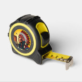 先住民アメリカンチーフオンワイルドランドスケープサンセット メジャー (傾斜)