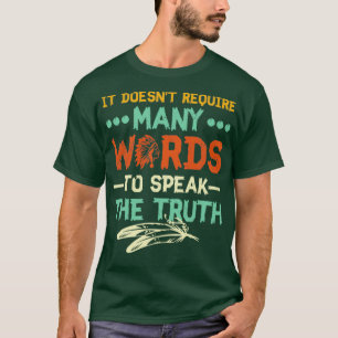先住民アメリカンデイギフトレトロヴィンテージ1 Tシャツ