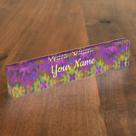 先住民アメリカンデスクネームプレート デスクネームプレート