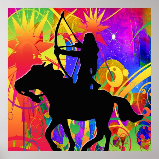 先住民アメリカンハンター ポスター (正面)