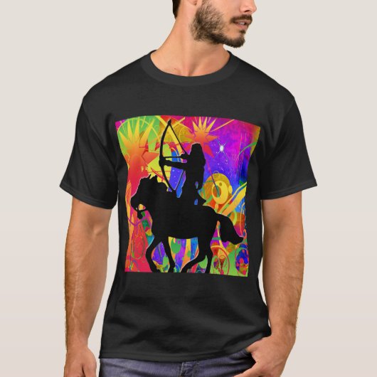 先住民アメリカンハンター Tシャツ (正面)