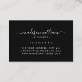 先住民アメリカンパターンインディアンカルチャーボホスタイル 名刺 (裏面)