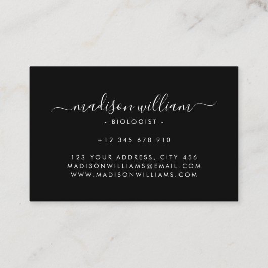 先住民アメリカンパターンインディアンカルチャーボホスタイル 名刺 (裏面)