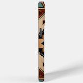 先住民アメリカンパターンインディアンカルチャーボホスタイル Case-Mate iPhoneケース (裏面 / 右)