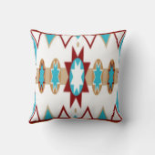 先住民アメリカンパターンピロー クッション (裏面)