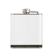 先住民アメリカンビニール包まれたフラスコ フラスク (裏面)