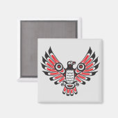 先住民アメリカンファイアーバード マグネット (正面/裏面)